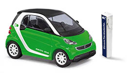 070-46225 - H0 - Smart Fortwo electric grün